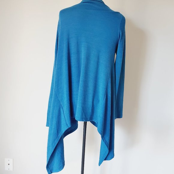 📣 HOST PICK 💖PAPILLON Blue Wrap Cardigan - Picture 3 of 7